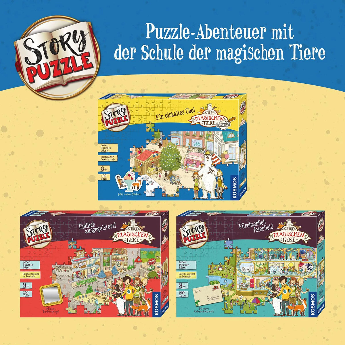 Story-Puzzle Die Schule der magischen Tiere ermittelt – Ansicht