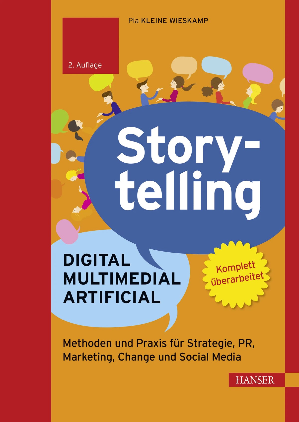 Cover: Storytelling: Digital – Multimedial – Artificial (E-Book) von Pia Kleine Wieskamp