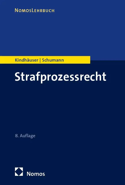 Cover: Strafprozessrecht (E-Book) von Urs Kindhäuser
