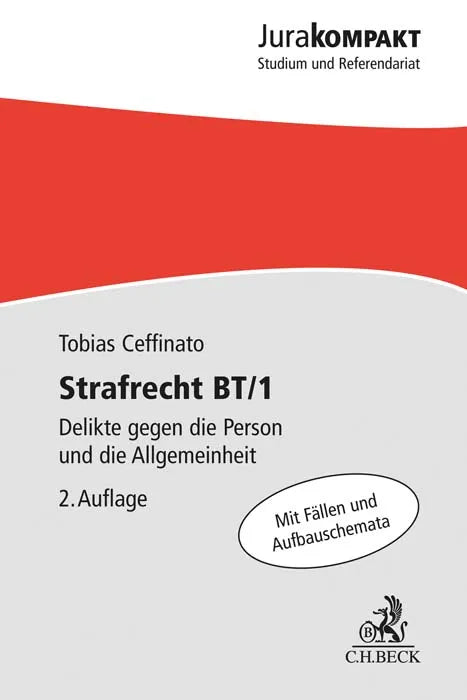 Buchcover von 'Strafrecht BT/1' - Taschenbuch von Tobias Ceffinato