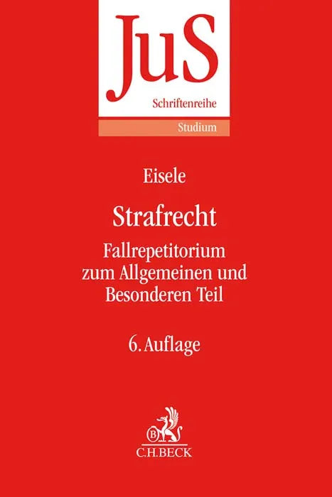 Buchcover von 'Strafrecht' - Taschenbuch von Jörg Eisele