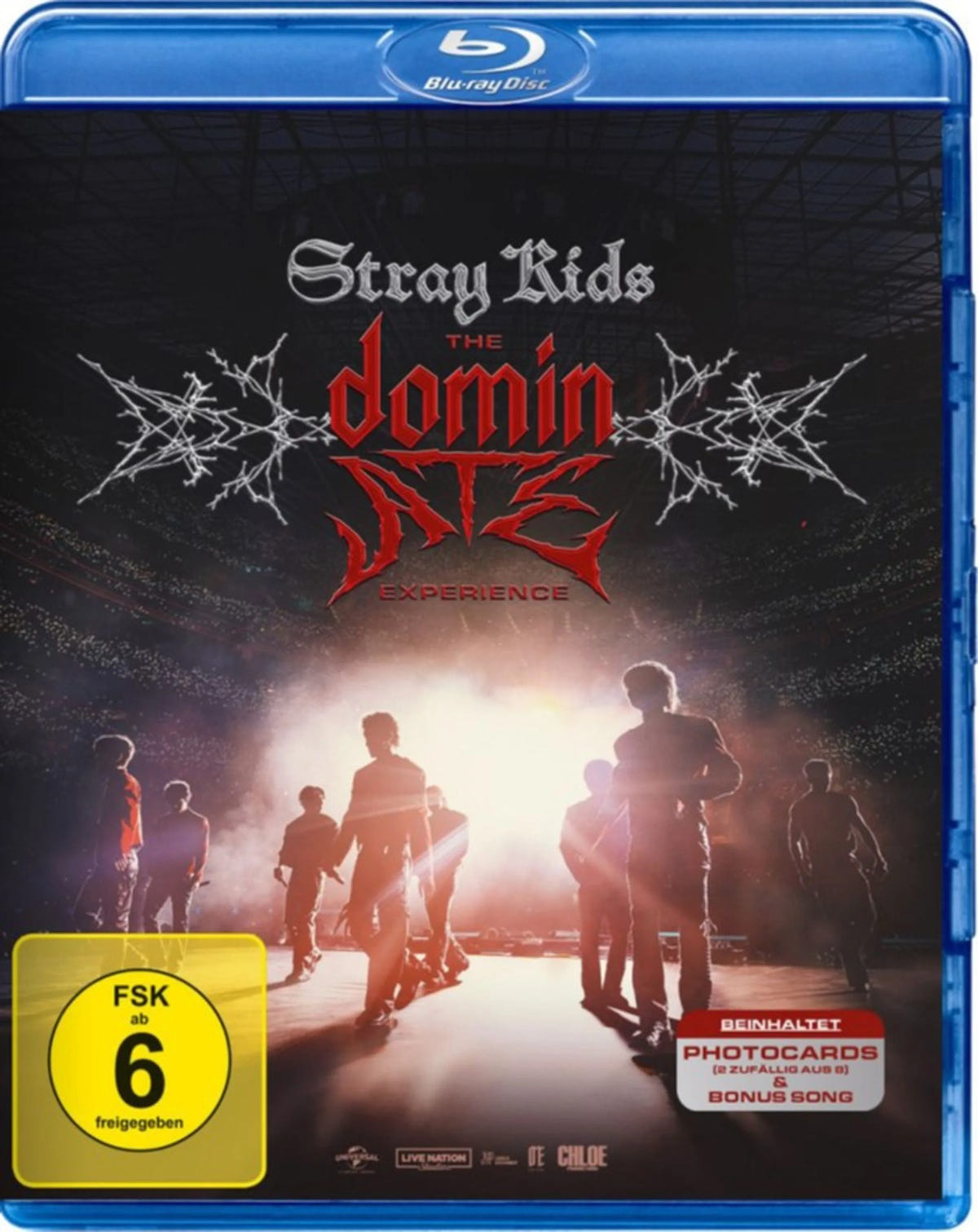 Blu-ray-Cover: Stray Kids: The Dominate Experience. Regie: Paul Dugdale
