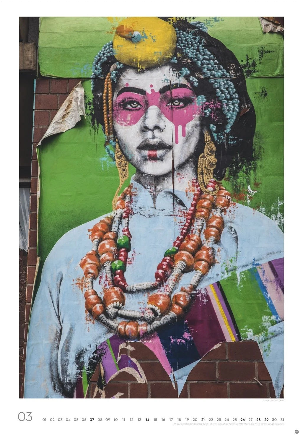 Streetart Posterkalender 2027 – Ansicht