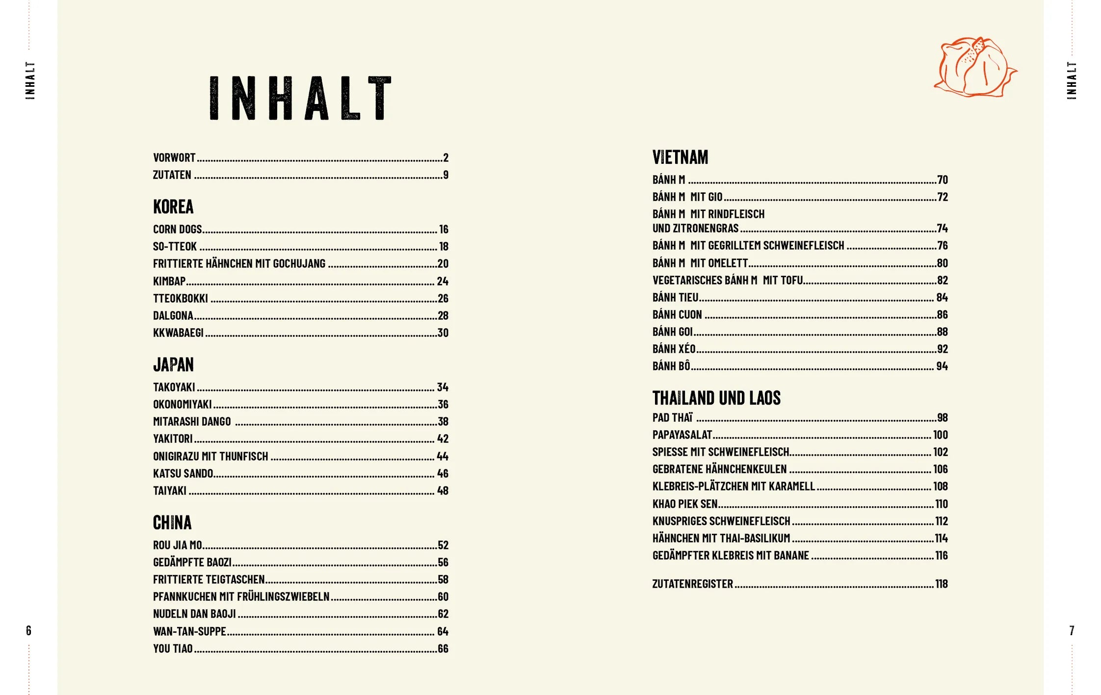 Innenansicht von 'Streetfood: Asien' - Taschenbuch