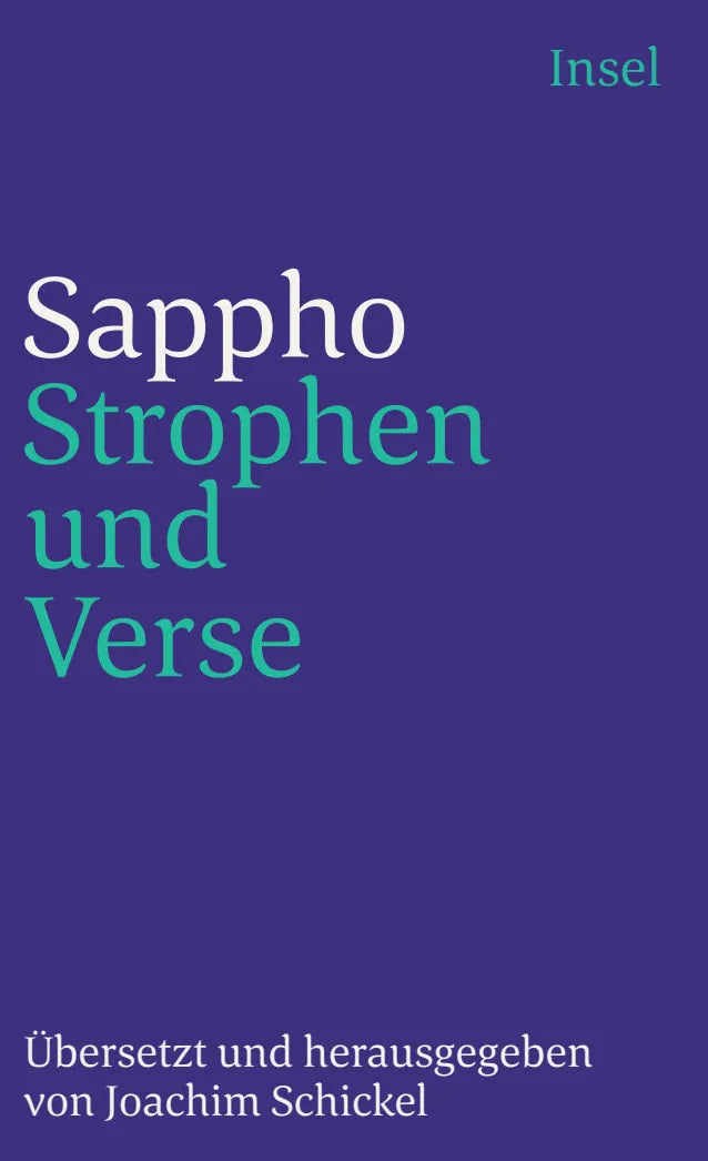 Buchcover von 'Strophen und Verse' - Taschenbuch von Sappho