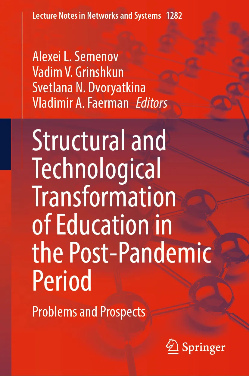 Cover: Structural and Technological Transformation of Education in the Post-Pandemic Period (E-Book)