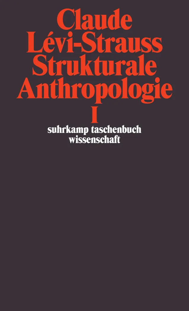 Buchcover von 'Strukturale Anthropologie I' - Taschenbuch von Claude Lévi-Strauss