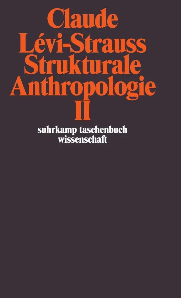 Buchcover von 'Strukturale Anthropologie II' - Taschenbuch von Claude Lévi-Strauss