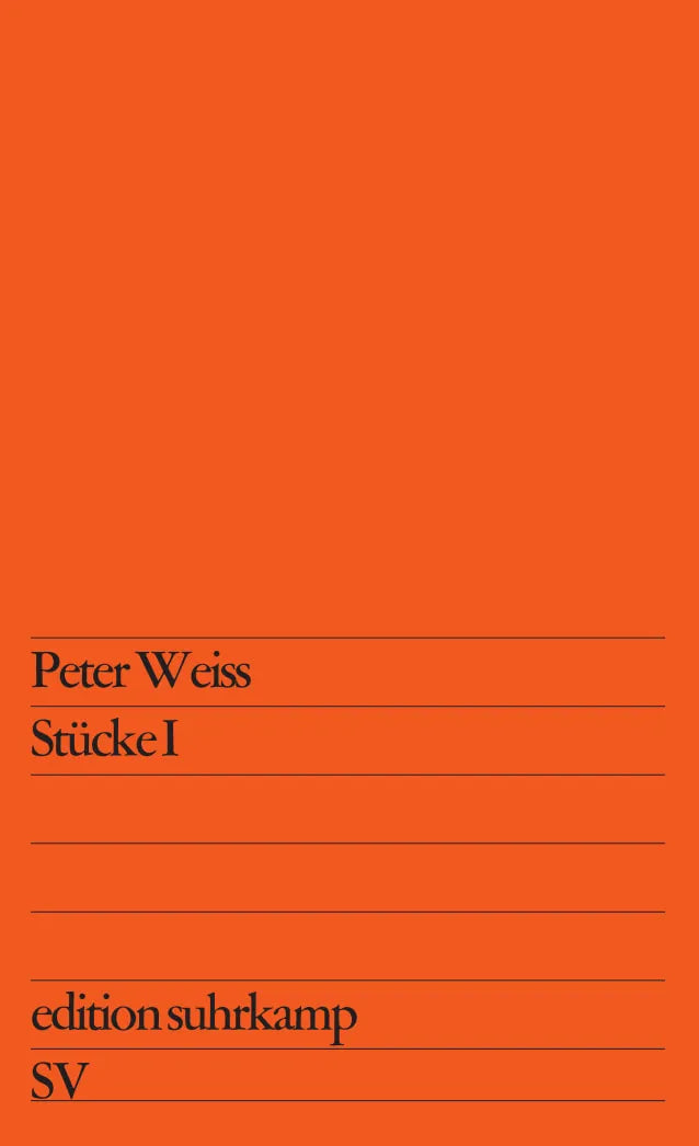 Buchcover von 'Stücke 1' - Taschenbuch von Peter Weiss