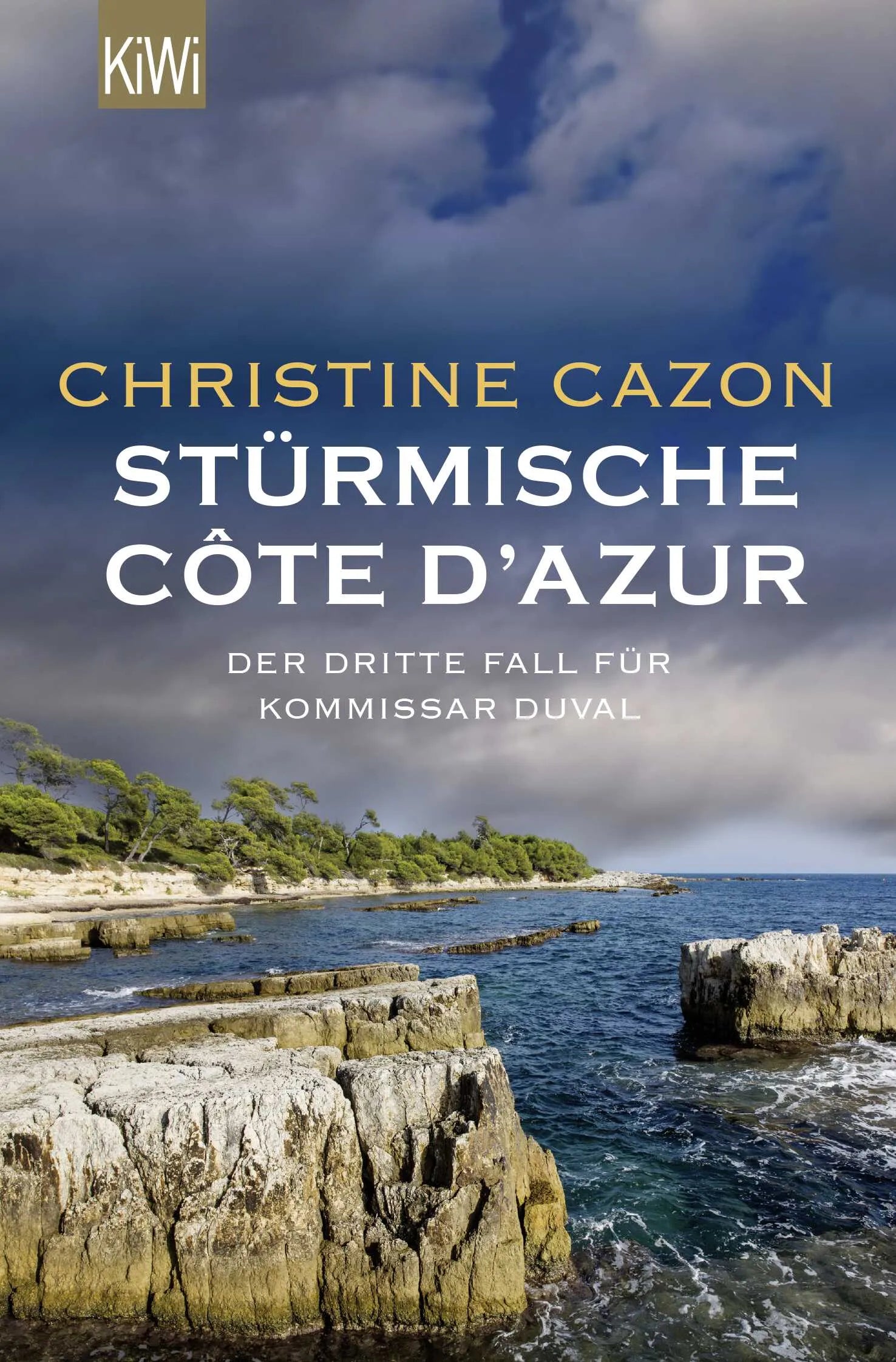 Buchcover von 'Stürmische Côte d'Azur' - Taschenbuch von Christine Cazon