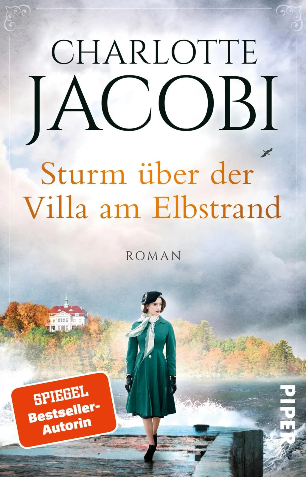 Buchcover von 'Sturm über der Villa am Elbstrand' - Taschenbuch von Charlotte Jacobi