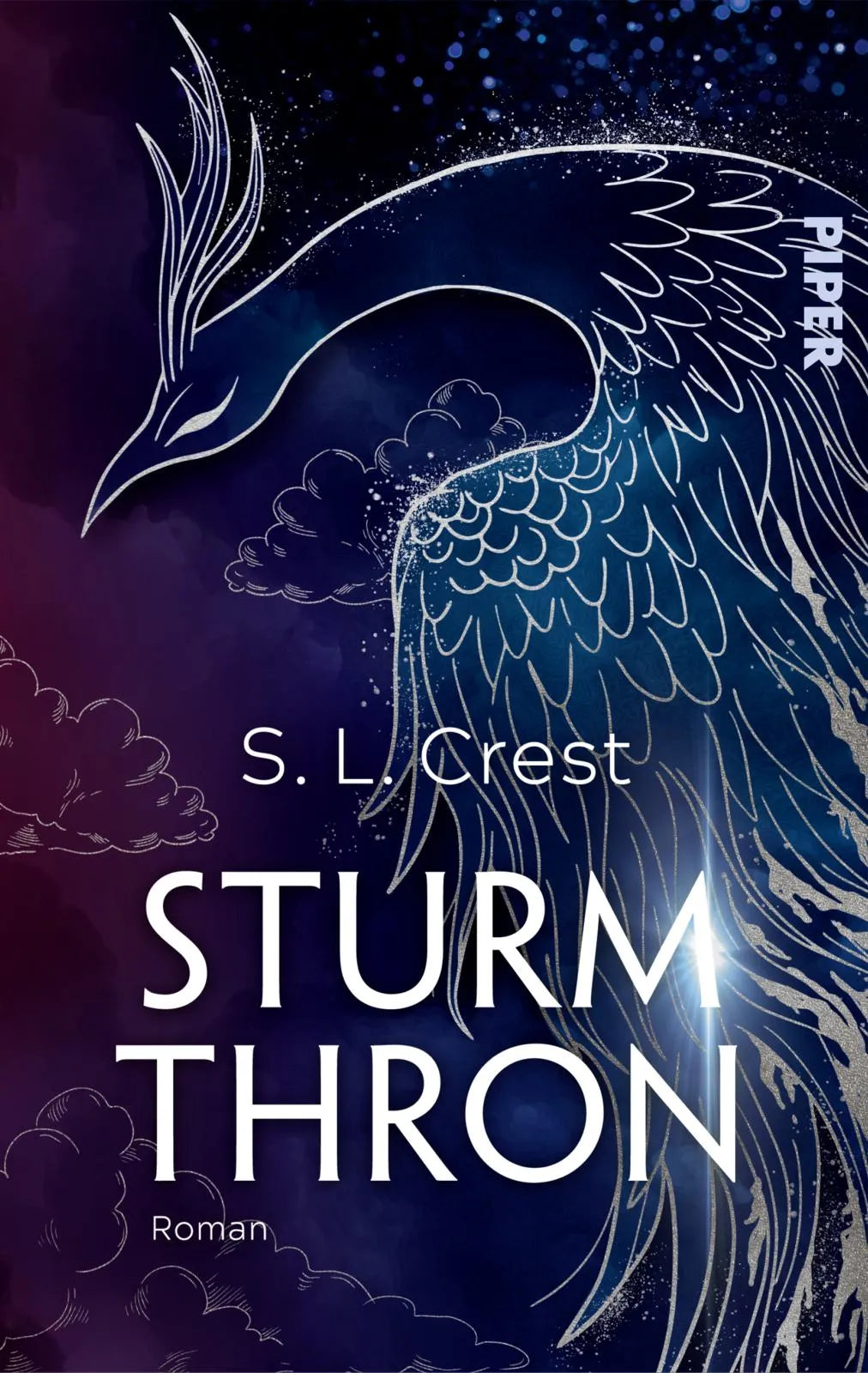 Buchcover von 'Sturmthron' - Paperback von S. L. Crest