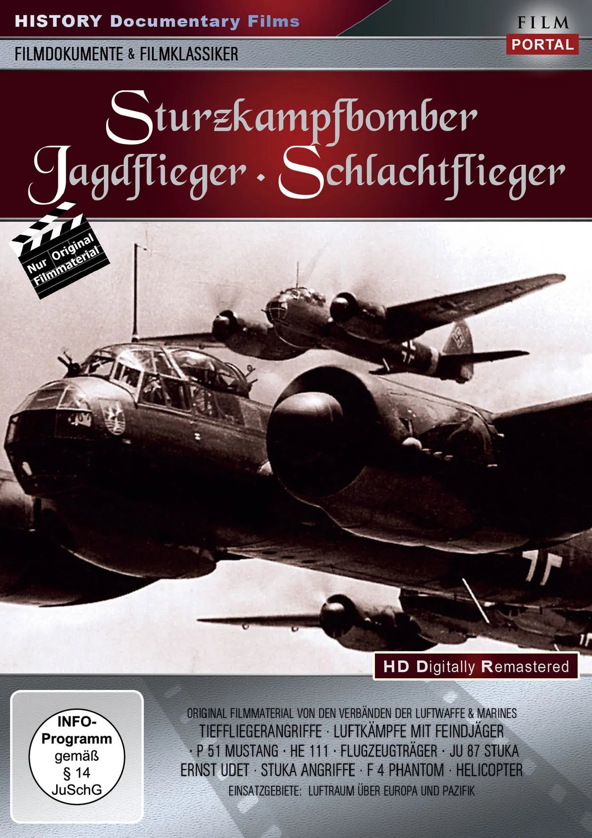 Sturzkampfbomber, Jagdflieger, Schlachtflieger - DVD