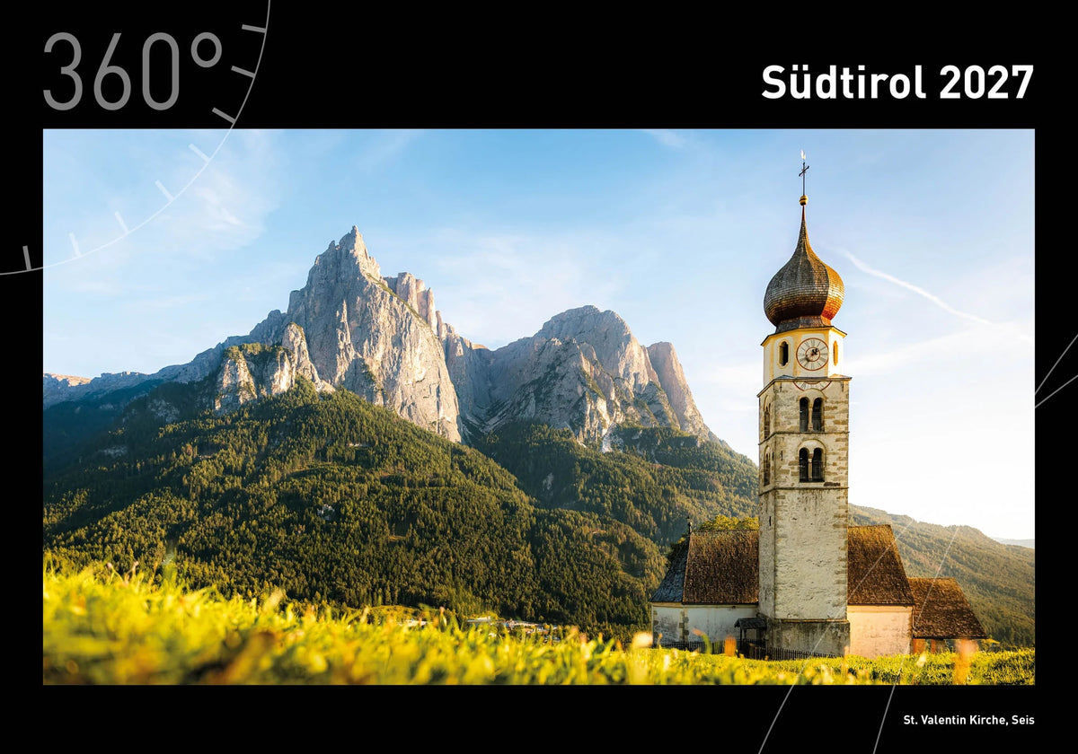 Wandkalender: Südtirol Premiumkalender 2027