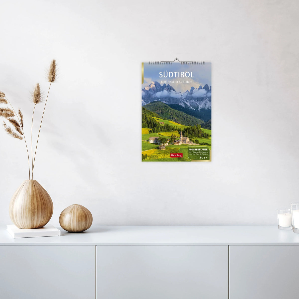 Südtirol Wochenplaner 2027 - Eine Reise in 53 Bildern – Ansicht