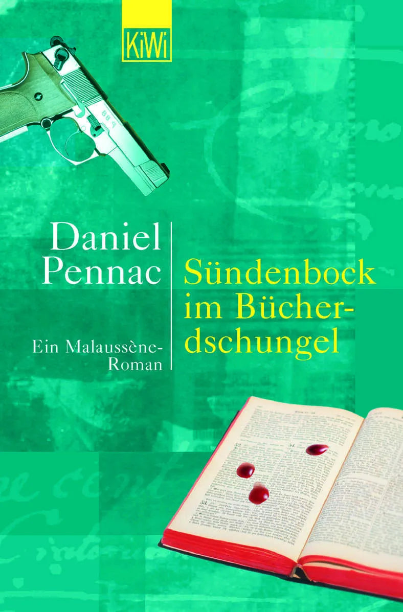 Buchcover von 'Sündenbock im Bücherdschungel' - Taschenbuch von Daniel Pennac