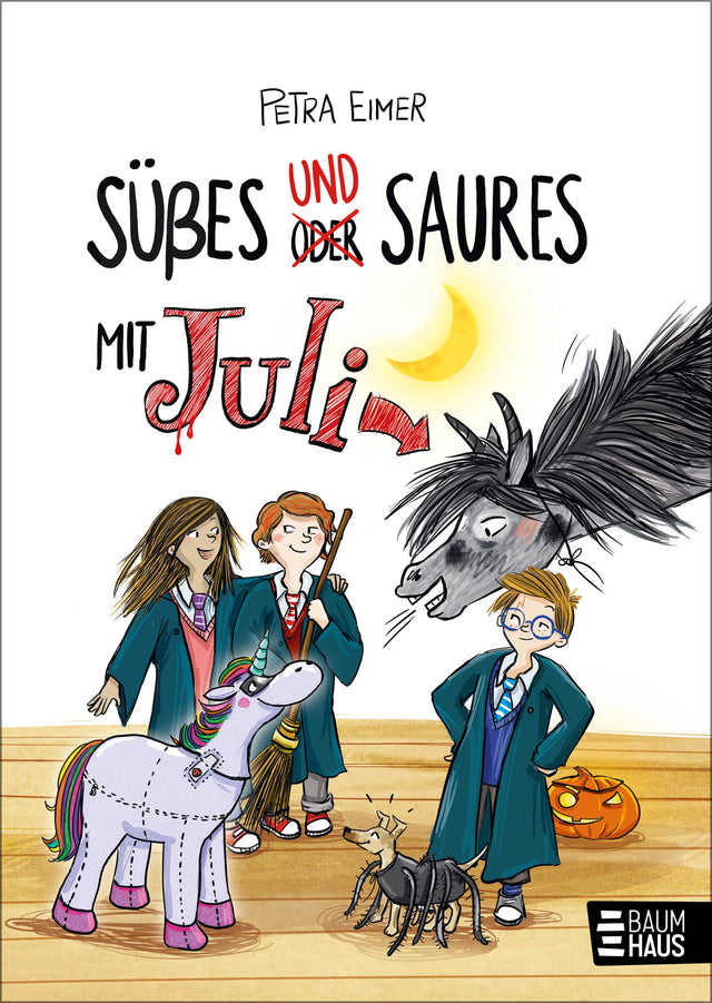 Buchcover von 'Süßes und Saures mit Juli' - Gebundene Ausgabe von Petra Eimer