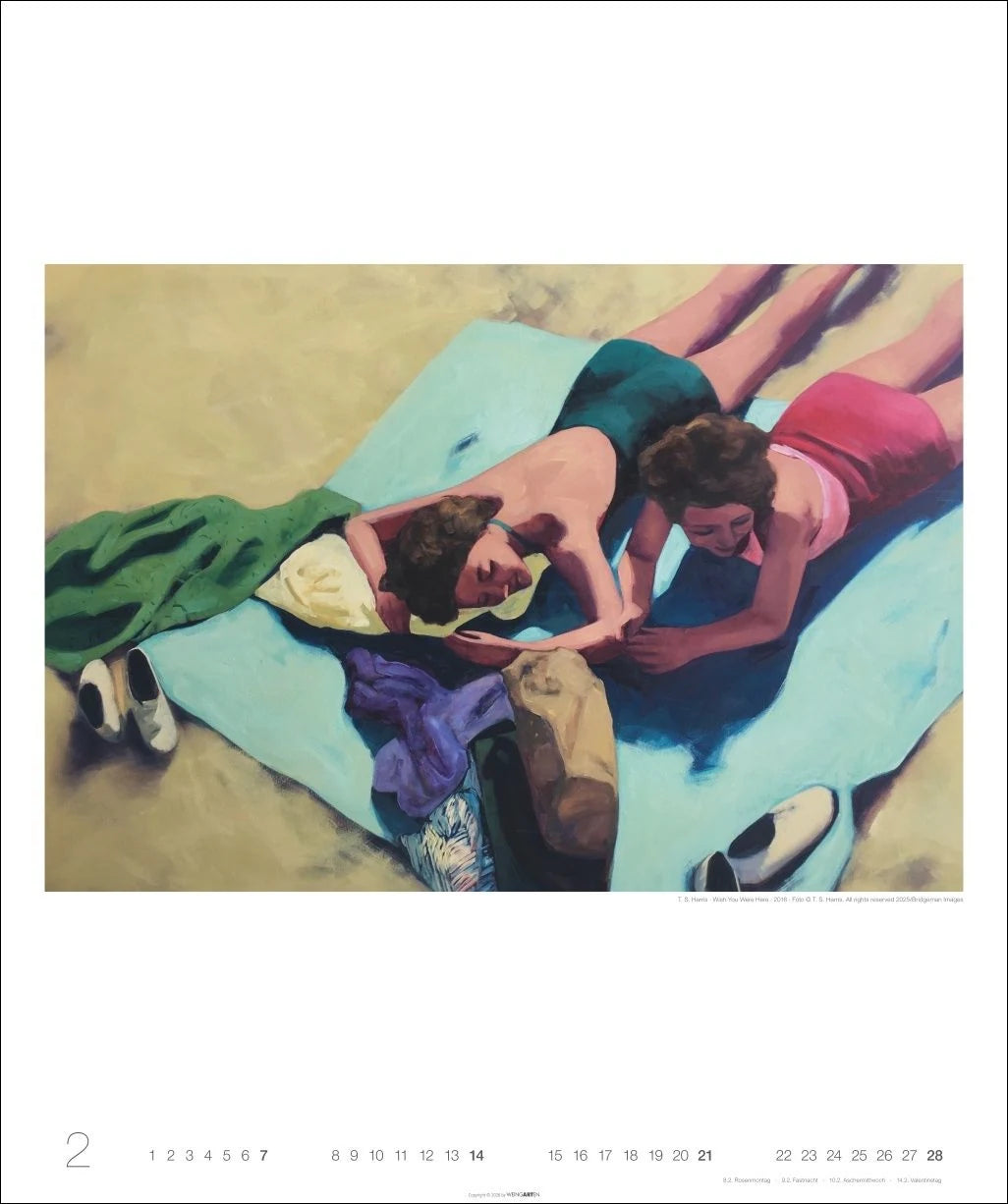 Summertime - T.S.Harris Kalender 2027 – Ansicht