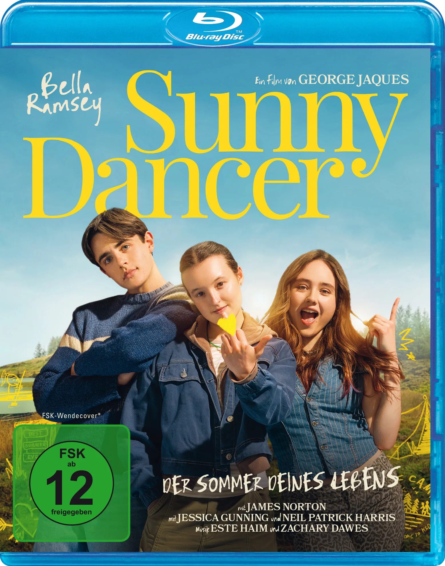 Blu-ray-Cover: Sunny Dancer. Regie: George Jaques