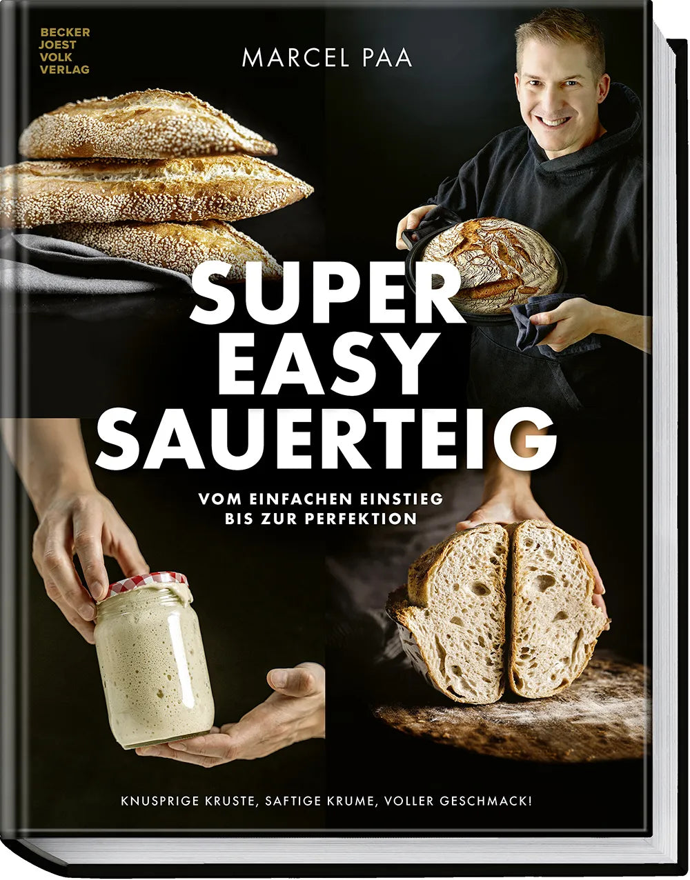 Cover: Super Easy Sauerteig (Hardcover) von Marcel Paa