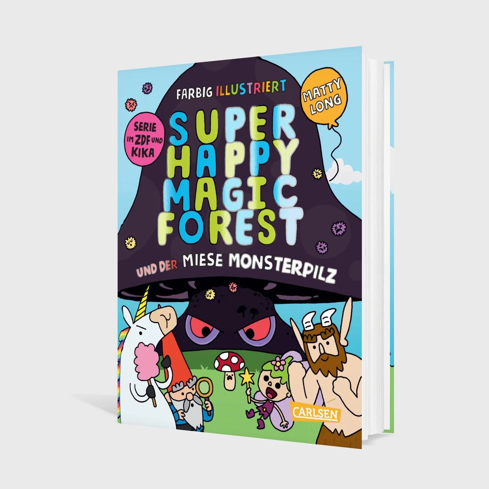 Produktansicht: Super Happy Magic Forest und der miese Monsterpilz (Gebundene Ausgabe)