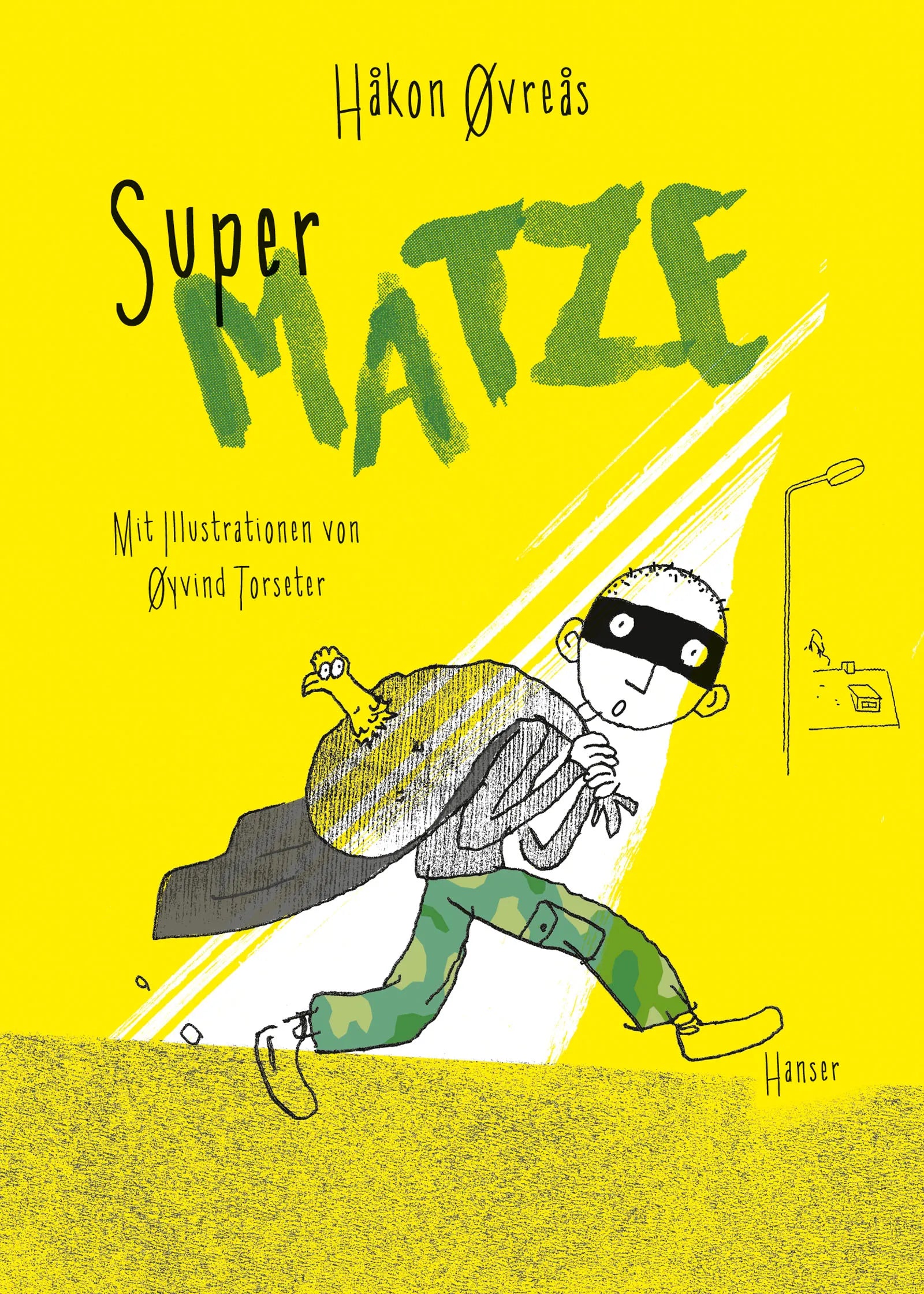 Buchcover von 'Super-Matze' - Gebundene Ausgabe von Håkon Øvreås