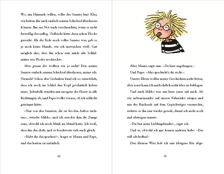 Produktansicht: Super-Wilma – Der Saurier in Aris und Karis Baumhaus (Gebundene Ausgabe)