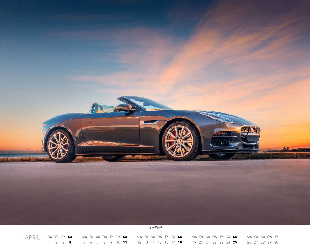 Supercars Kalender 2027 – Ansicht