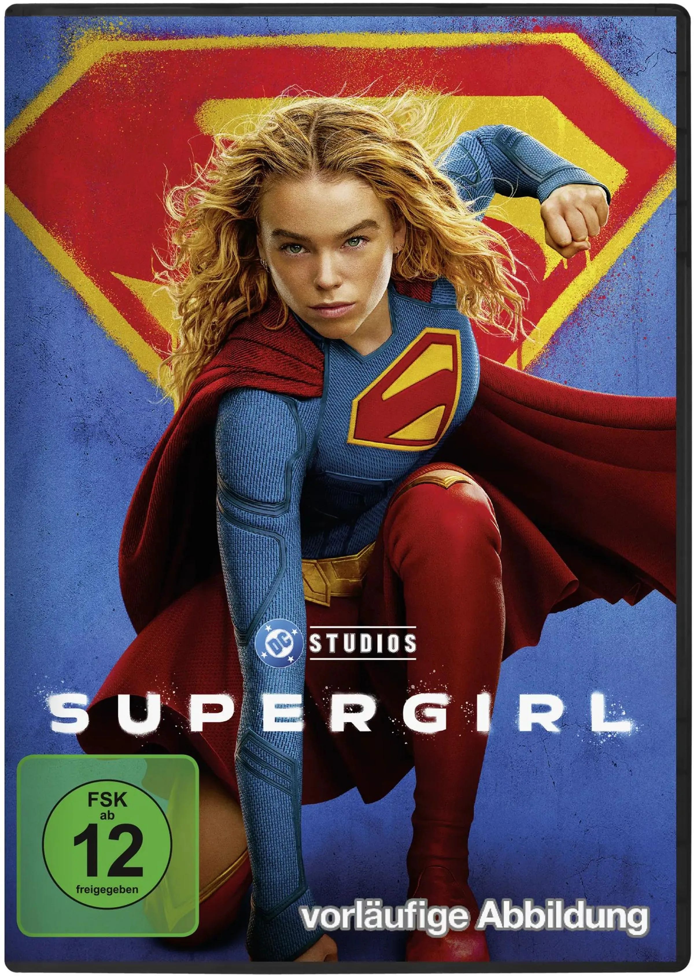 DVD-Cover: Supergirl. Regie: Craig Gillespie. Vorläufiges Cover - Platzhalterbild