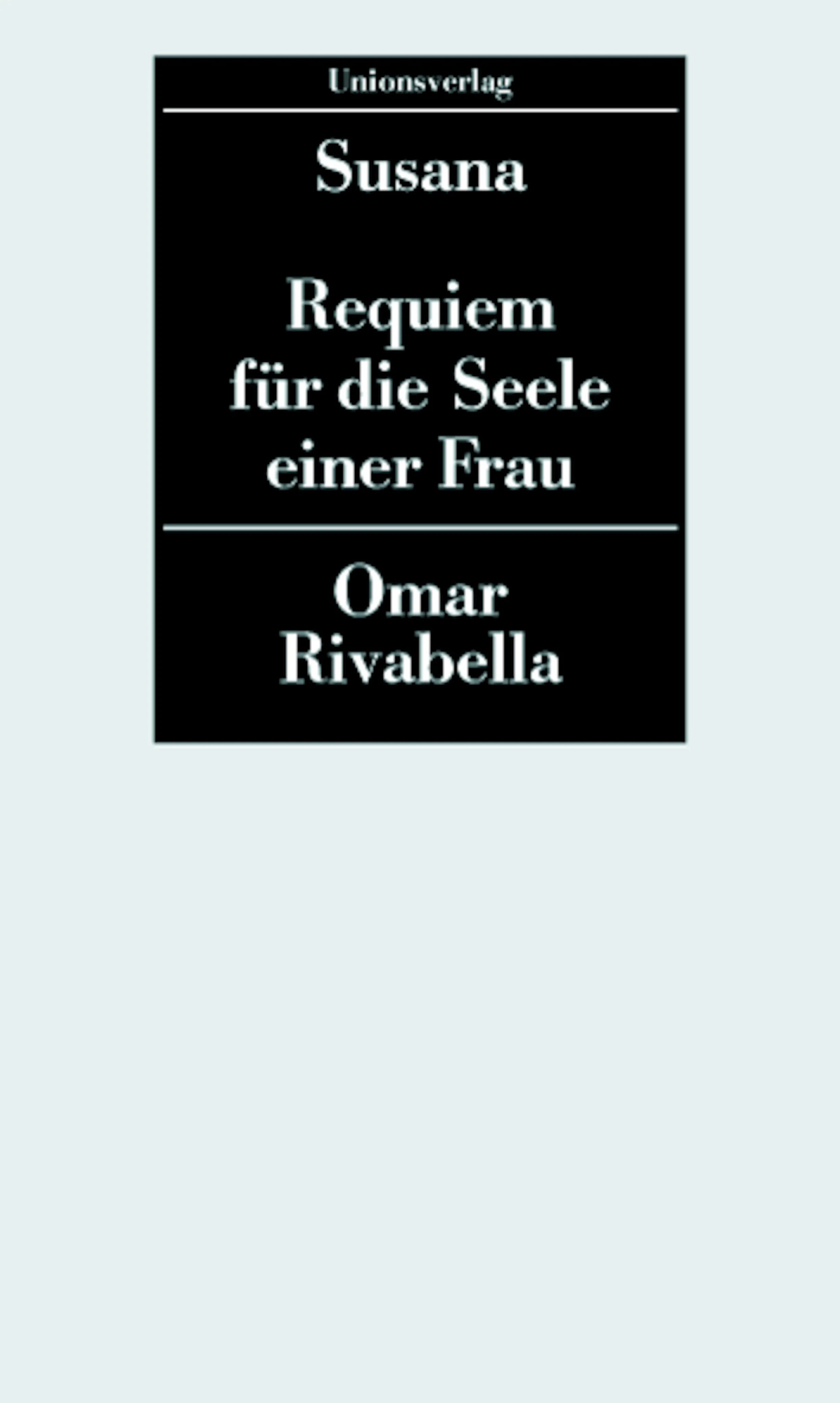 Buchcover von 'Susana' - Taschenbuch von Omar Rivabella