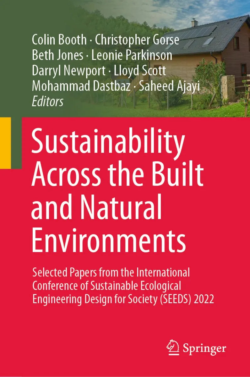Cover: Sustainability Across the Built and Natural Environments (E-Book) von Colin Booth