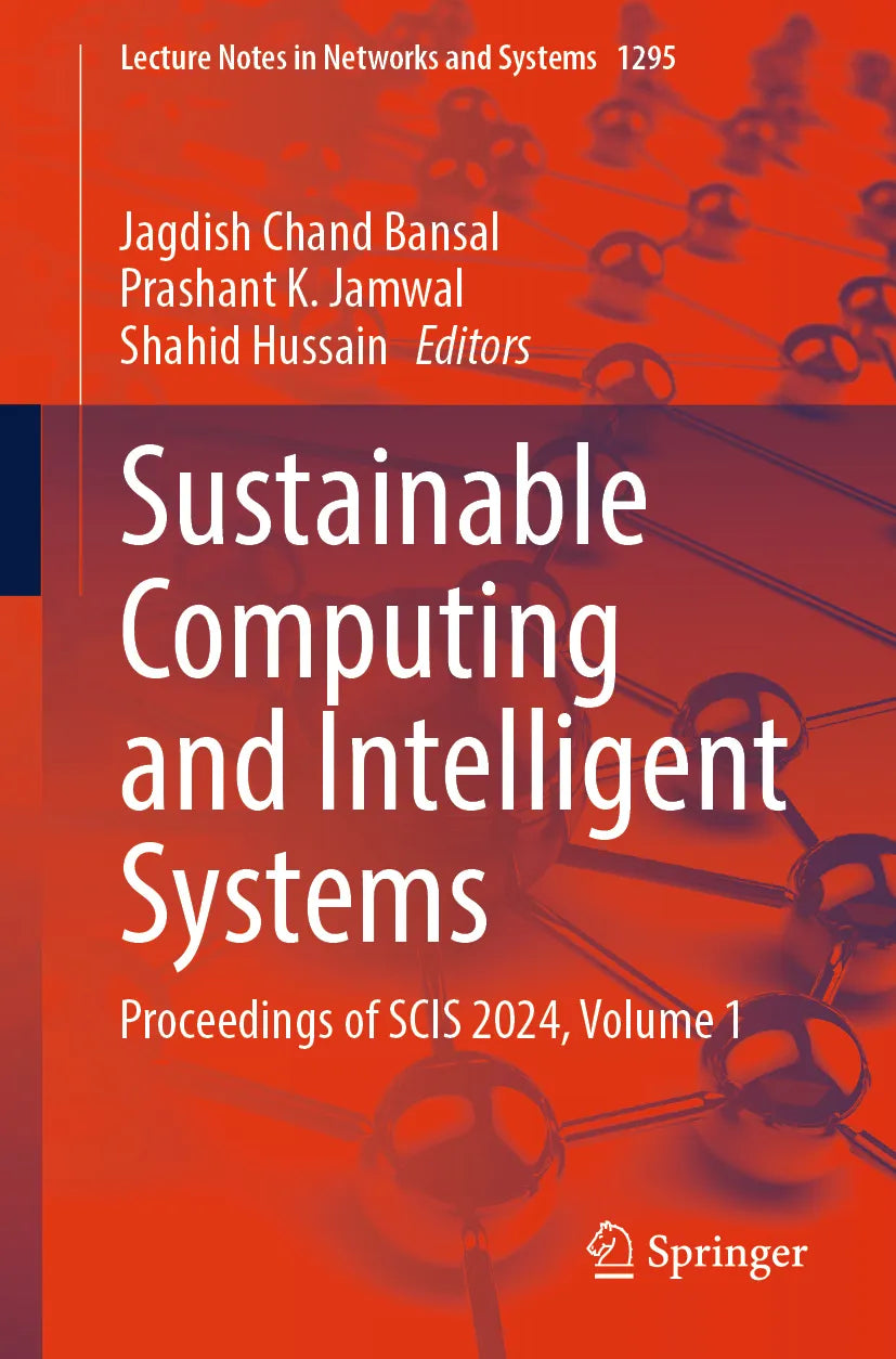 Cover: Sustainable Computing and Intelligent Systems (E-Book)