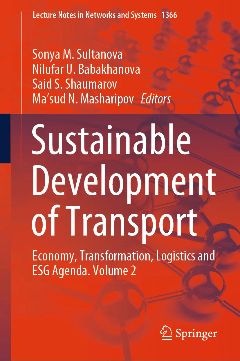 Cover: Sustainable Development of Transport (E-Book)