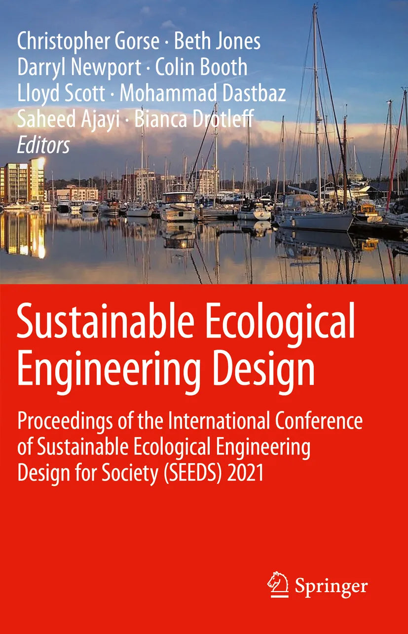 Cover: Sustainable Ecological Engineering Design (E-Book)