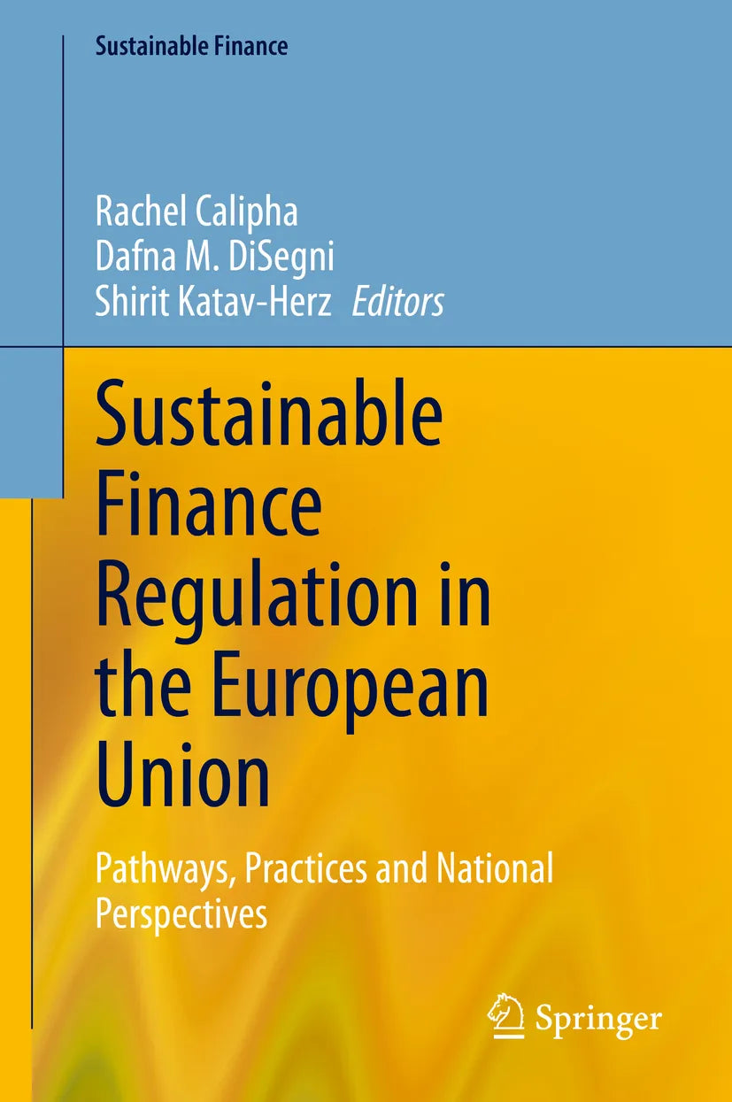 Cover: Sustainable Finance Regulation in the European Union (E-Book)