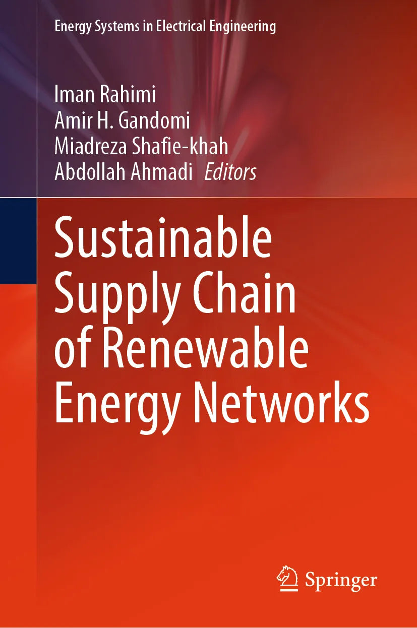 Cover: Sustainable Supply Chain of Renewable Energy Networks (E-Book)