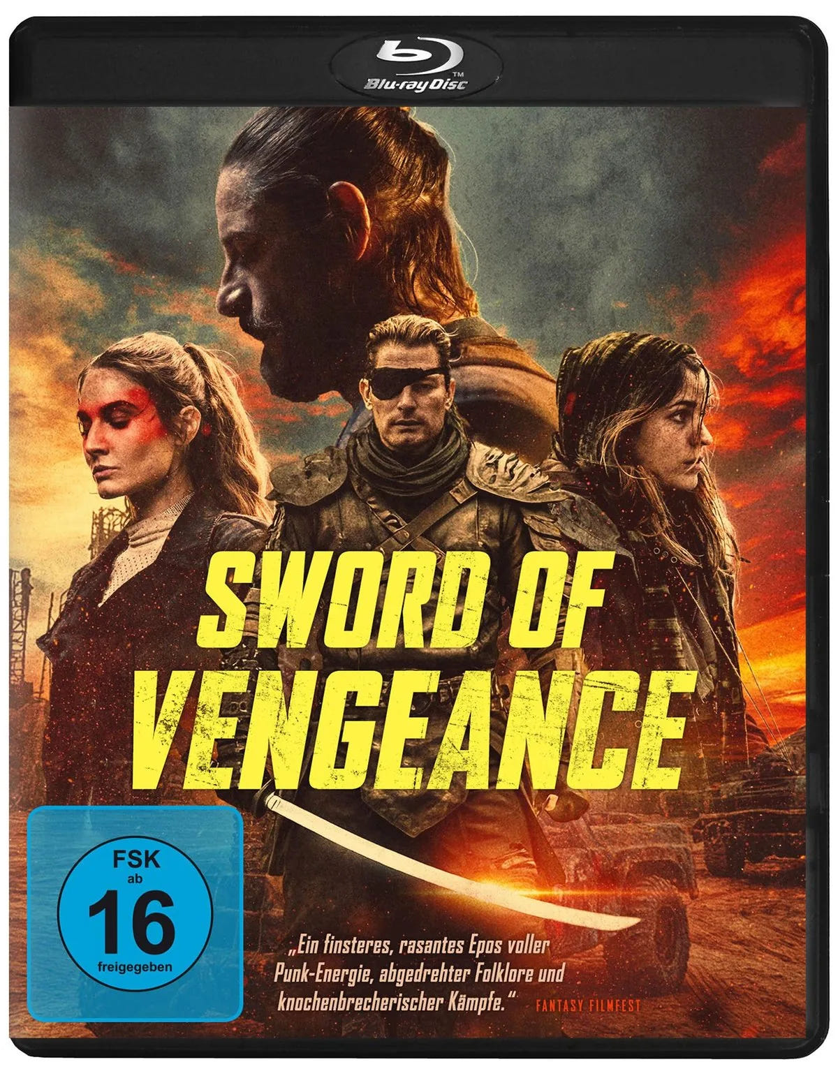 Blu-ray-Cover: Sword of Vengeance