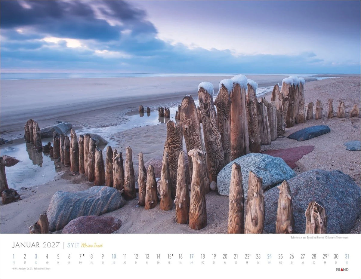 Sylt - Meine Insel Kalender 2027 – Ansicht