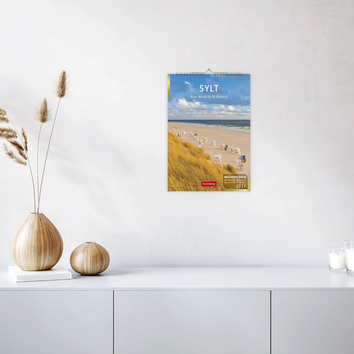 Sylt Wochenplaner 2027 - Eine Reise in 53 Bildern – Ansicht