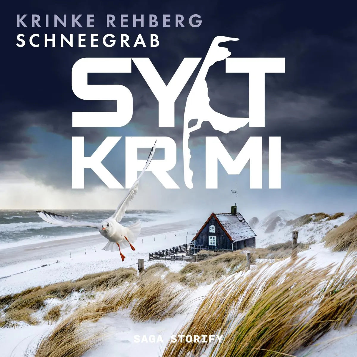 Cover: SYLTKRIMI Schneegrab (Hörbuch Download) von Krinke Rehberg