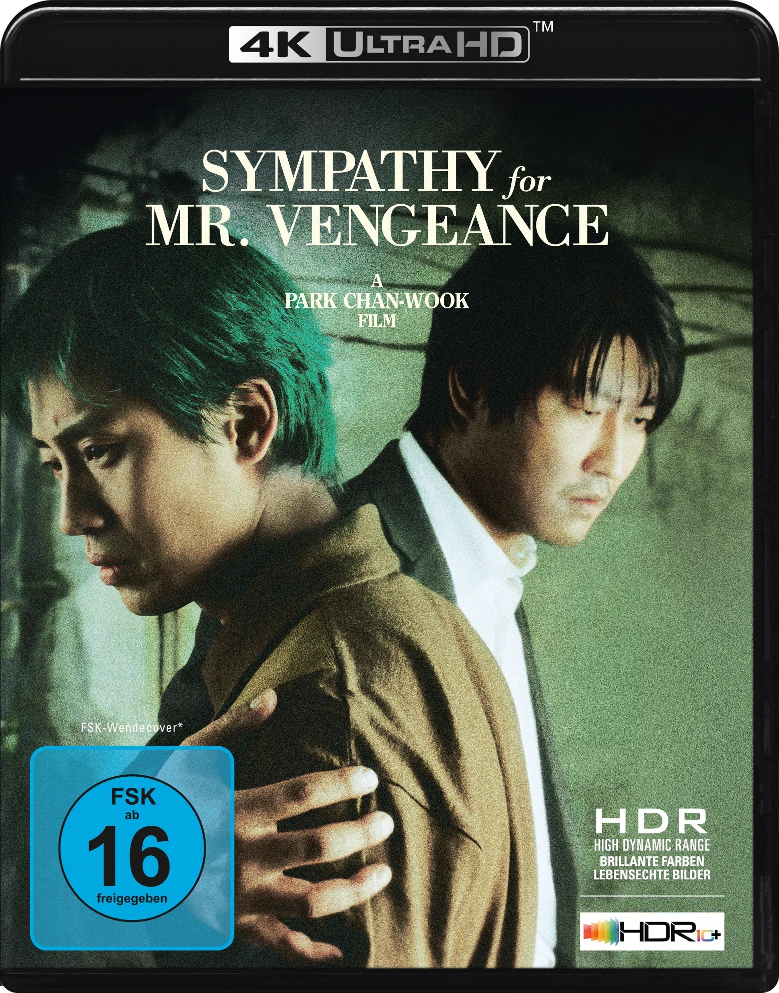 4K UHD Blu-ray-Cover: Sympathy for Mr. Vengeance. Regie: Park Chan-wook