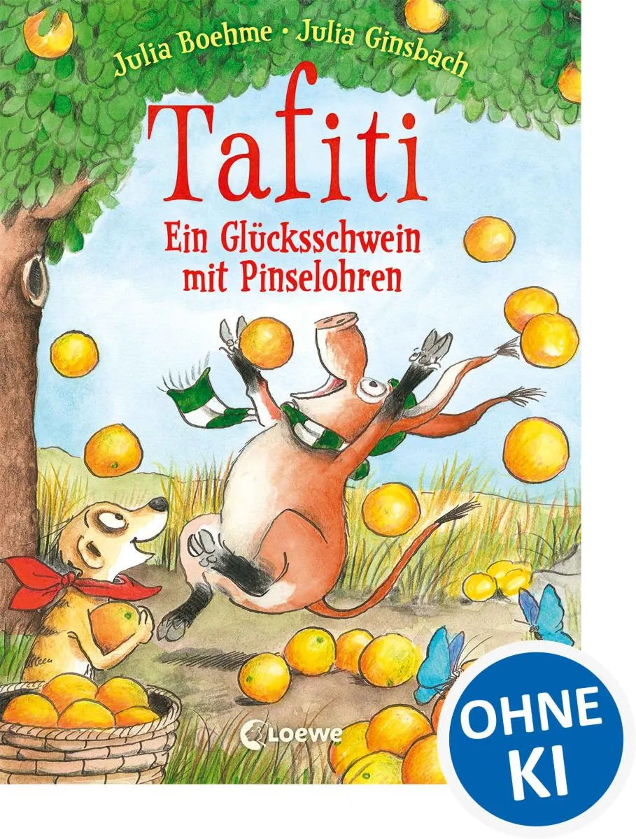 Cover: Tafiti - Ein Glücksschwein mit Pinselohren (E-Book) von Julia Boehme