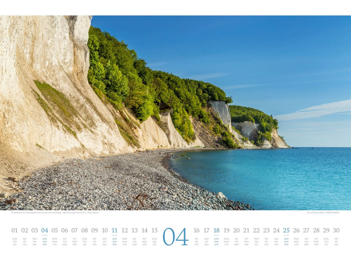 Tage am Meer Kalender 2027 – Ansicht
