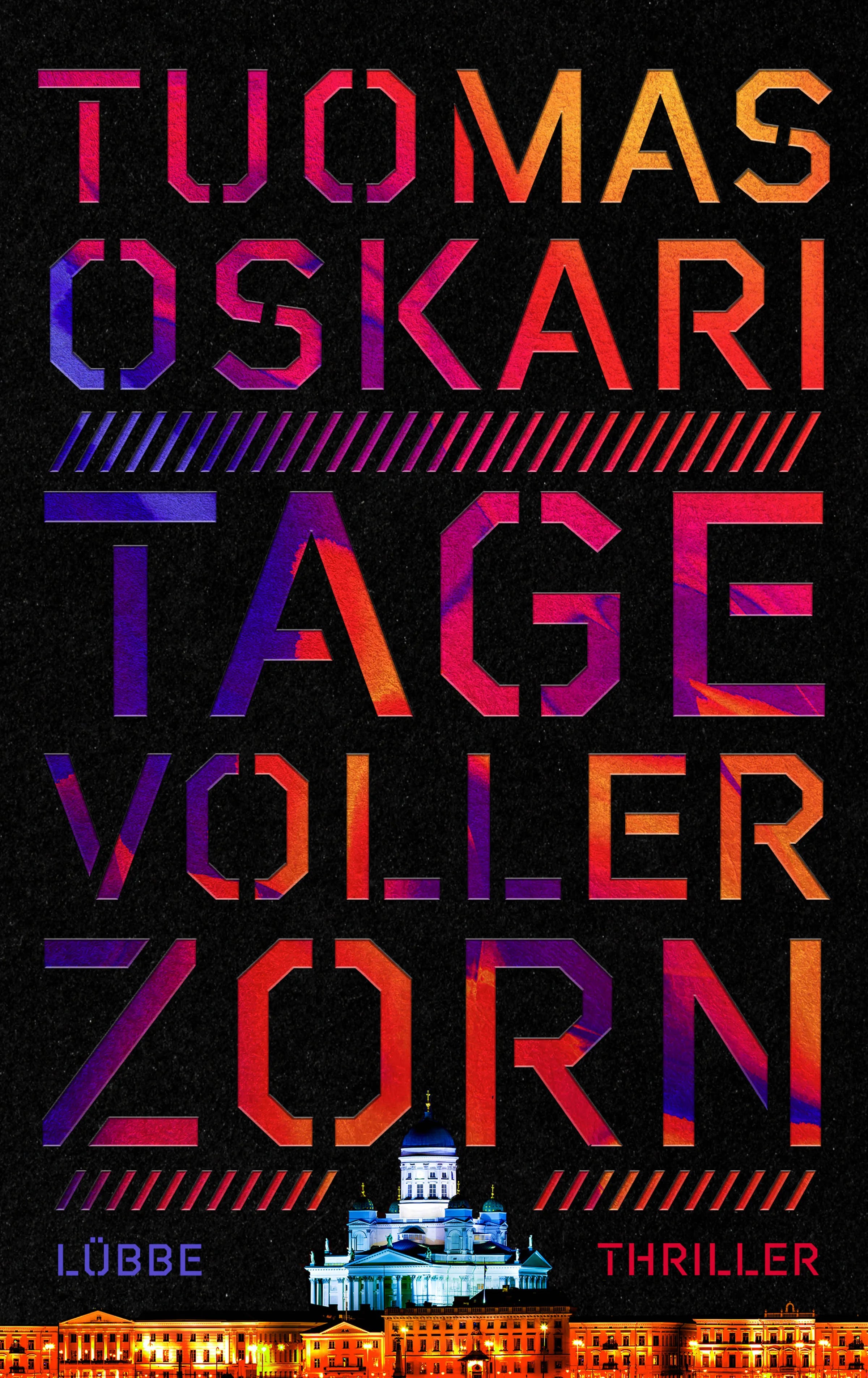 Buchcover von 'Tage voller Zorn' - Gebundene Ausgabe von Tuomas Oskari