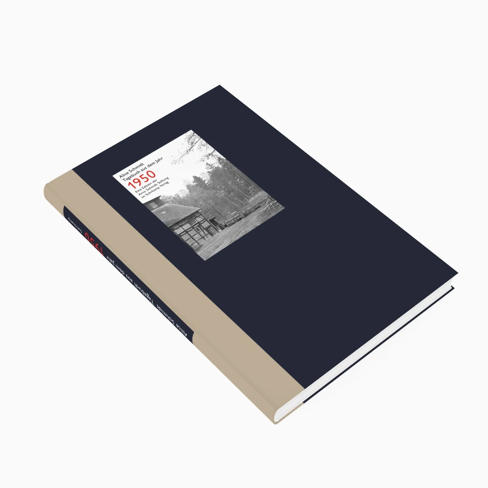 Detailansicht: Tagebuch aus dem Jahr 1950 (Hardcover)