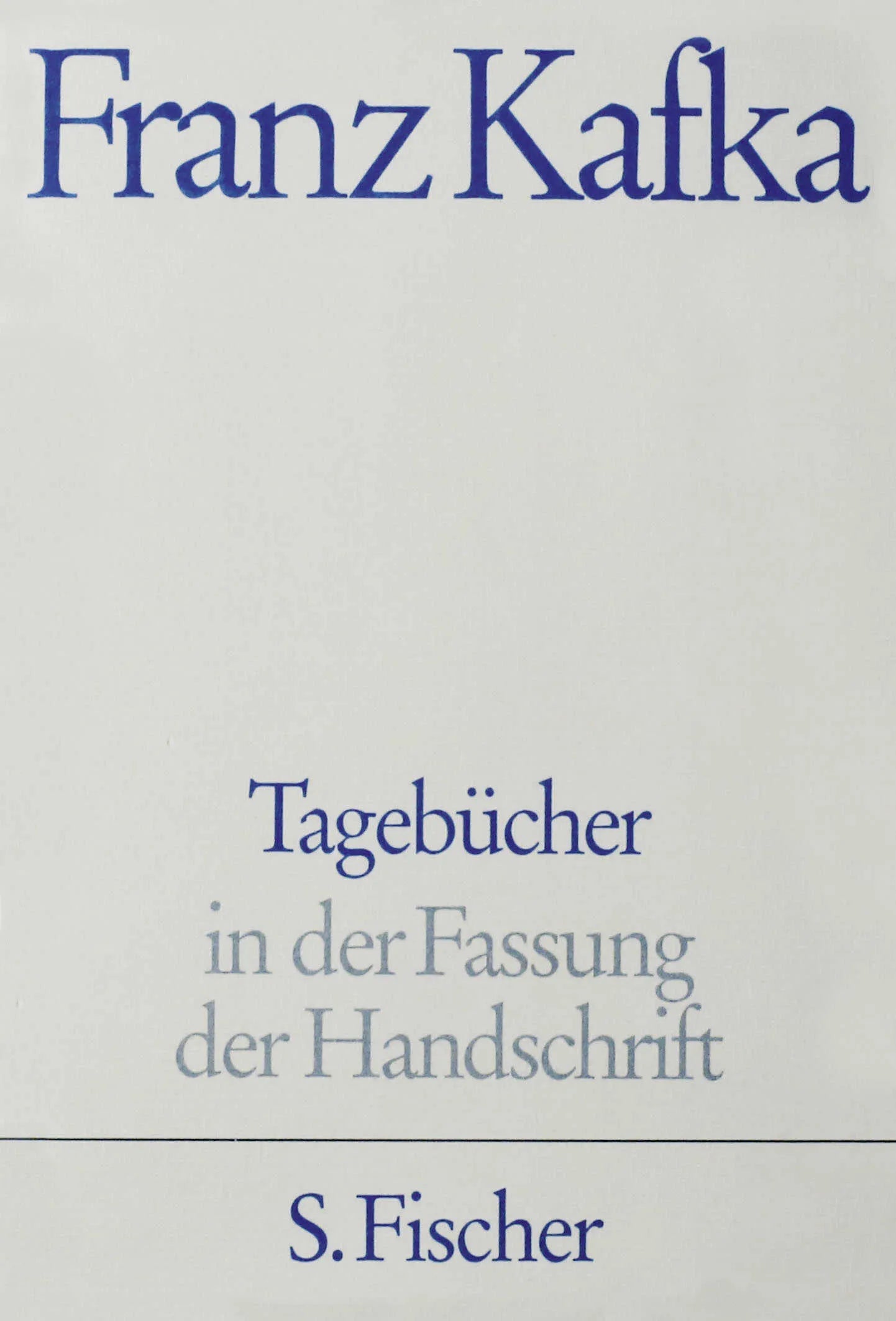 Buchcover von 'Tagebücher, Kommentar' - Gebundene Ausgabe von Franz Kafka