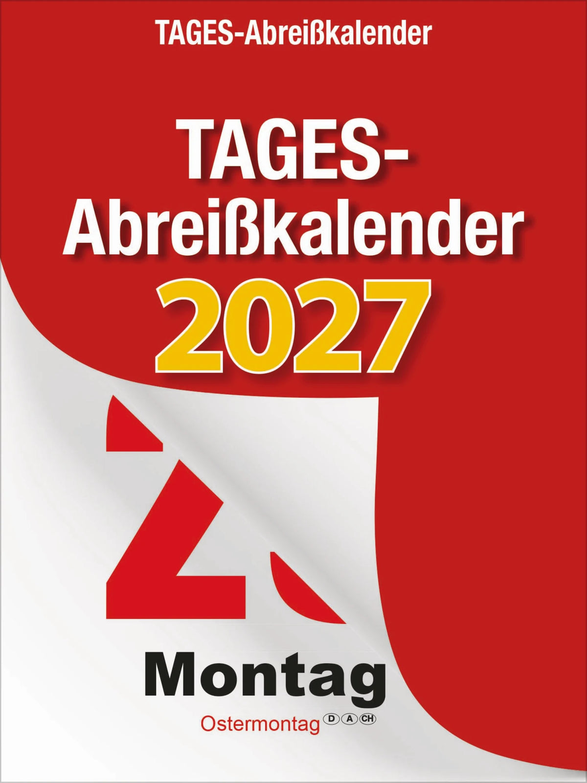 Tischkalender: Tages-Abreisskalender 2027
