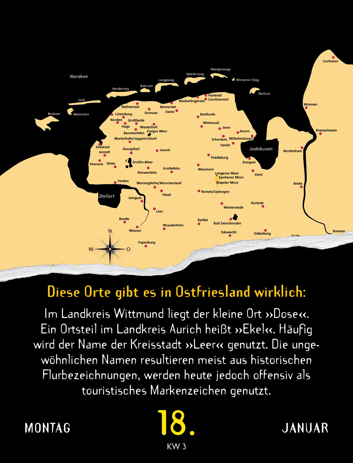 Tagesabreißkalender 2027: Ostfriesenjahr – Ansicht