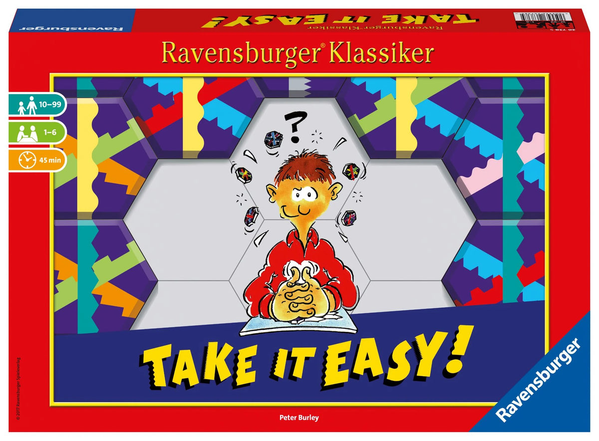 Brettspiel: Take it easy! - Gesellschaftsspiel & Brettspiel ab 10 Jahre
