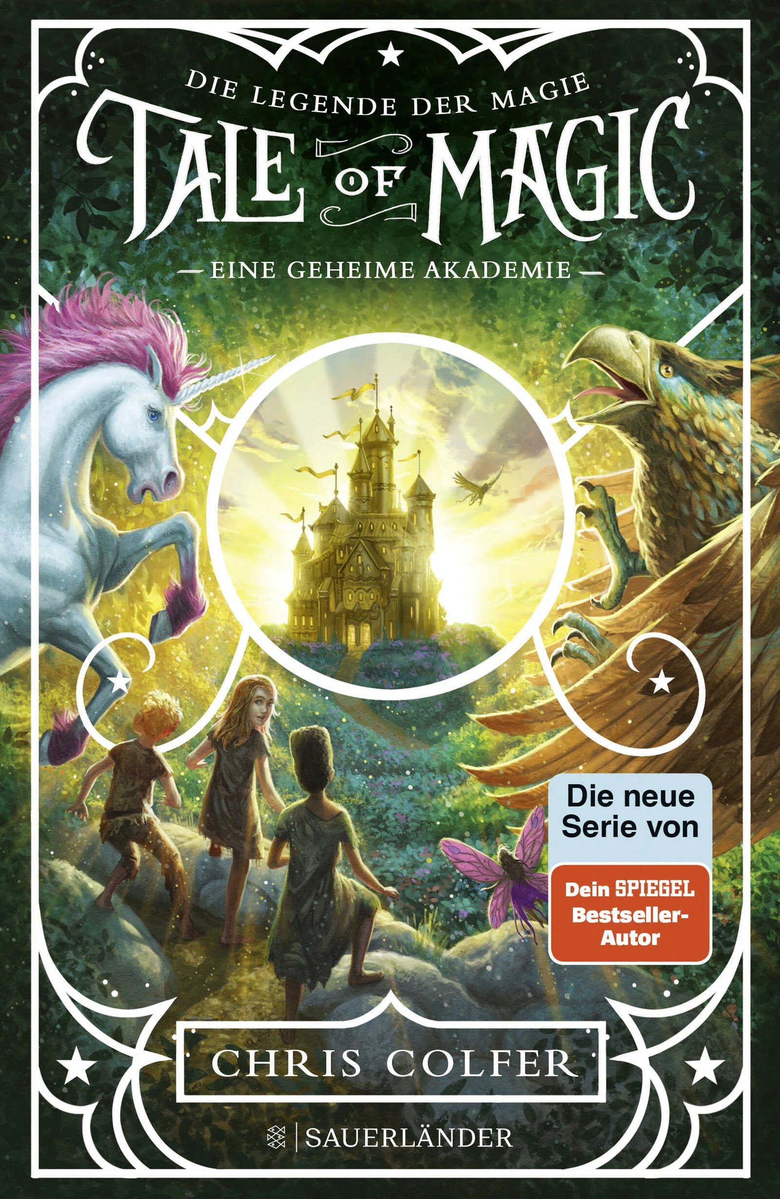 Buchcover von 'Tale of Magic: Die Legende der Magie 1 – Eine geheime Akademie' - Gebundene Ausgabe von Chris Colfer